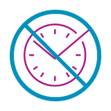 Icon indicating that NOURIANZ has no time-of-day restrictions